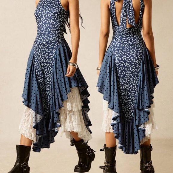 ISO Free People Navy Ramada Midi Dress is available for purchase on au PAY  Market - Imported Goods Online Store Co.Ltd. | au PAY Market - Online  Shopping Site